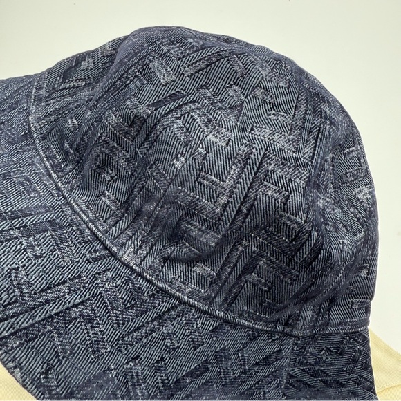 SOLD FENDI Denim Bucket Hat - Picture 4 of 5